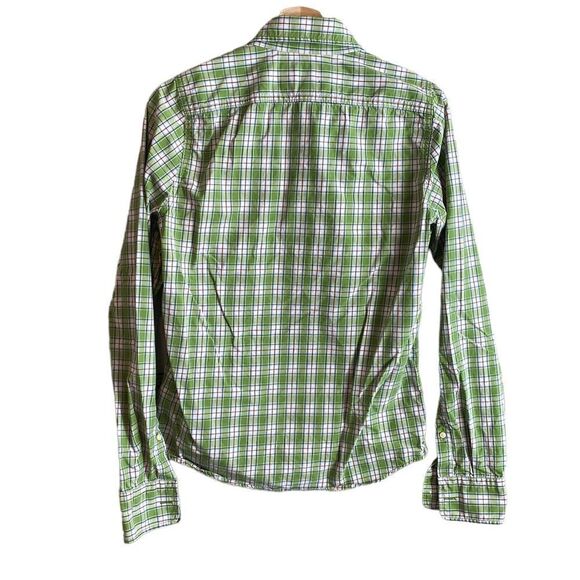 Abercrombie & Fitch muscle plaid button down - Picture 4 of 7